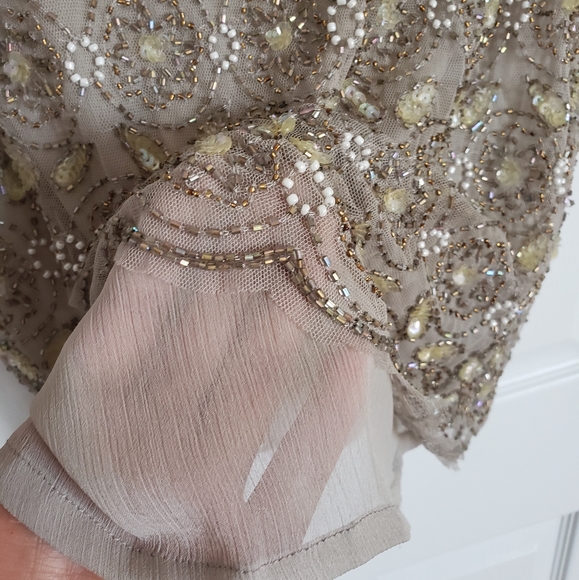 Luxe beaded cropped top - Picture 4 of 6